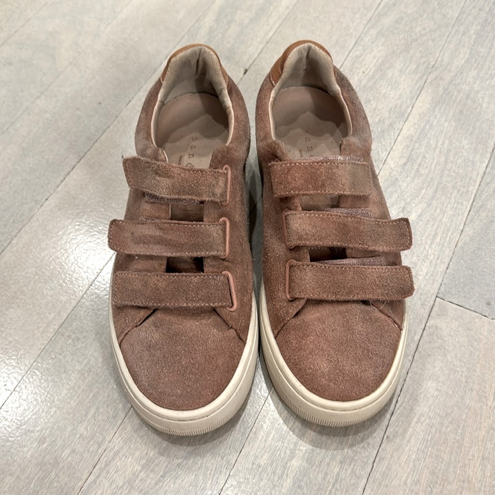 Sandro Velcro sneaker dusty pink size 38